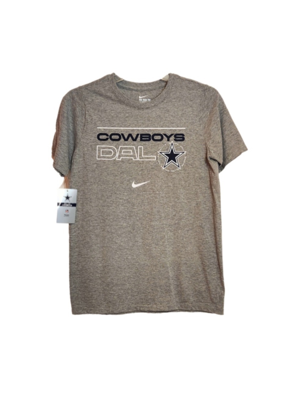 Nike Dallas Cowboys NFL Boys Short Sleeve Athletic Tee Large
